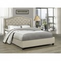 BEI BED FRAME BEIGE